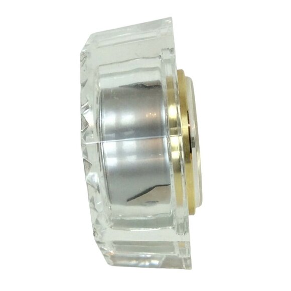 Staiger Crystal Quartz Desk Clock Octagonal Roman Numerals West Germany - Picture 2 of 8